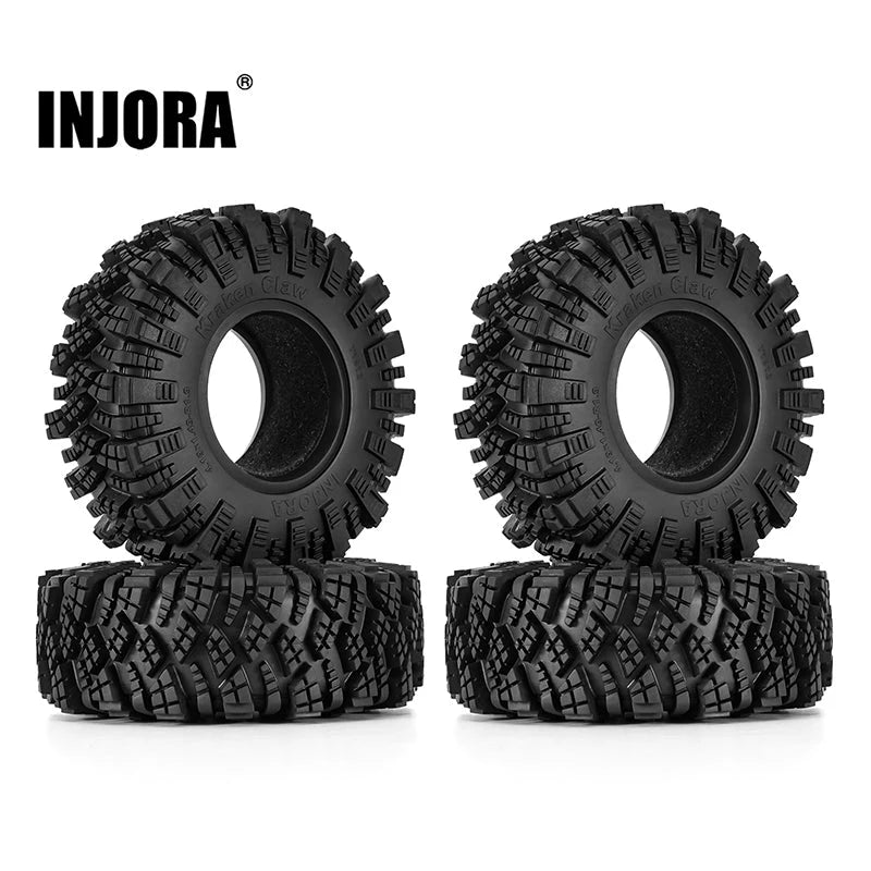 INJORA YQT-1913 - S3 Kraken Claw 1.9" 4.19" OD M/T Tires (4)