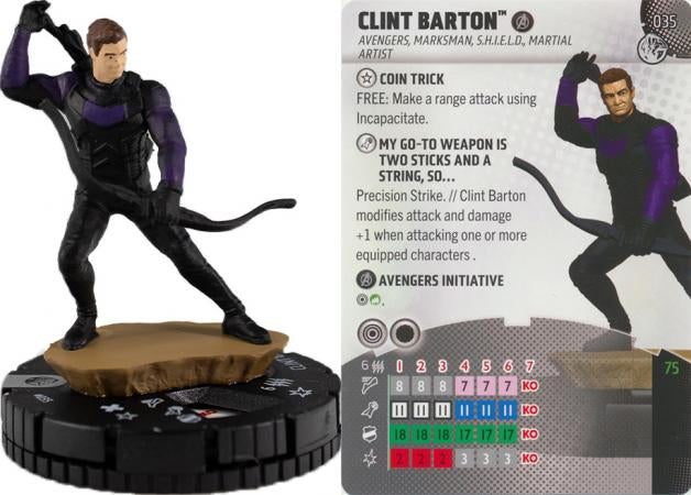 Next Phase 035 - Clint Barton - Rare