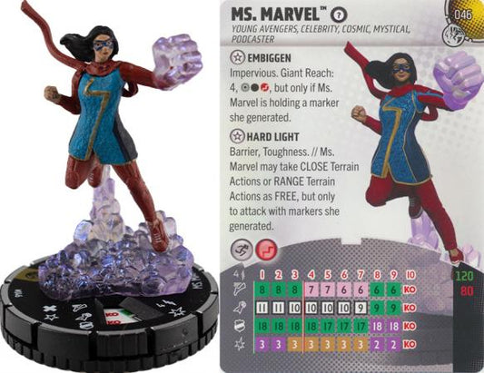 Next Phase 046 - Ms. Marvel - Super Rare